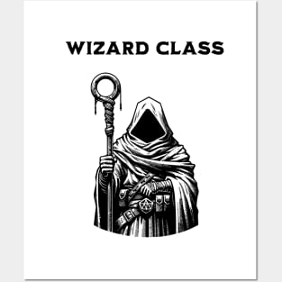 Wizard Class Posters and Art